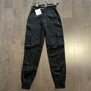 MISSGUIDED Black Cargo Pants - Never Worn - Brand New!